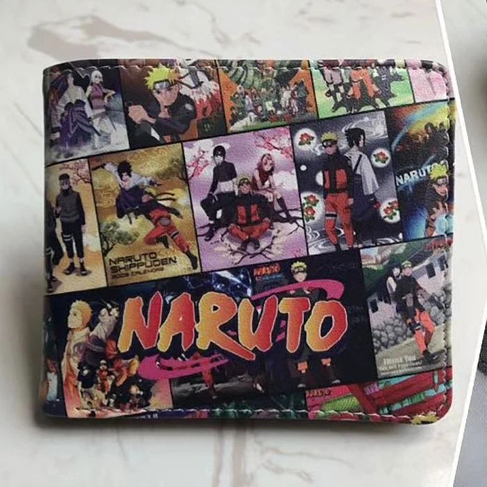Carteira dos desenhos Naruto