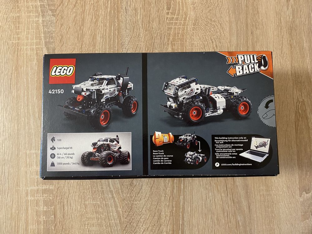 Nowe Lego Technic Monster Jam Monster Mutt Dalmatian 42150 Hit