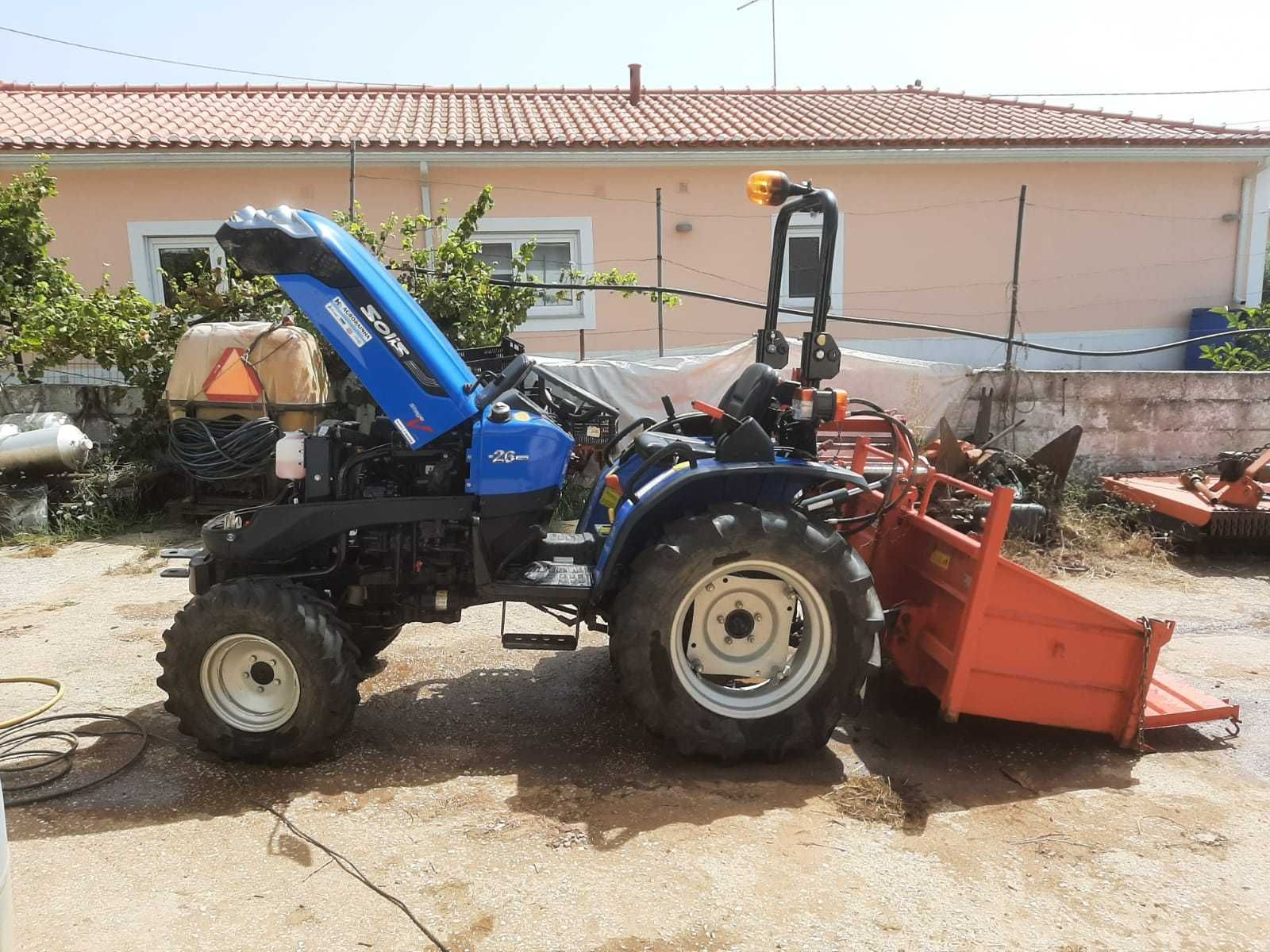Trator SOLIS 26 | COMO NOVO!