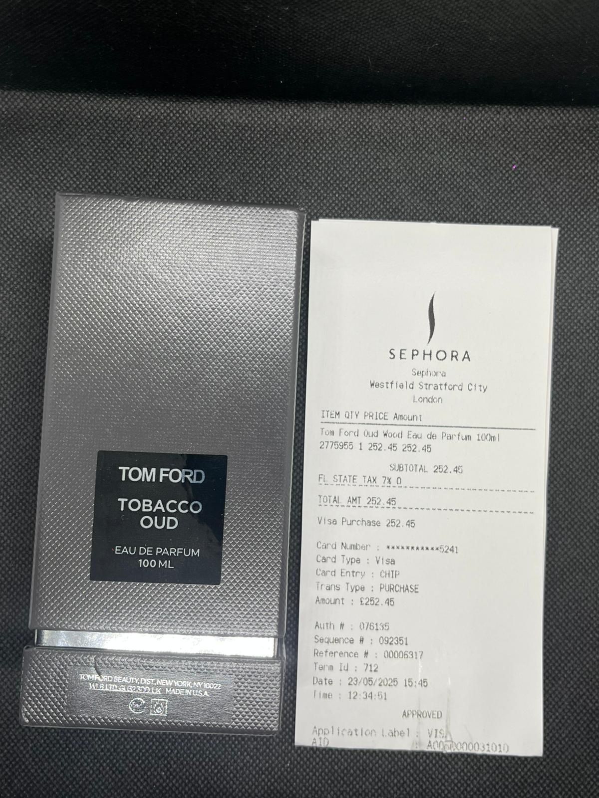 Perfume Tom Ford Tabacco oud
