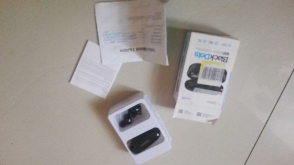 Наушники Bluetooth-гарнитура  Gelius Pro BlackDots GP-TWS010B Гарантия