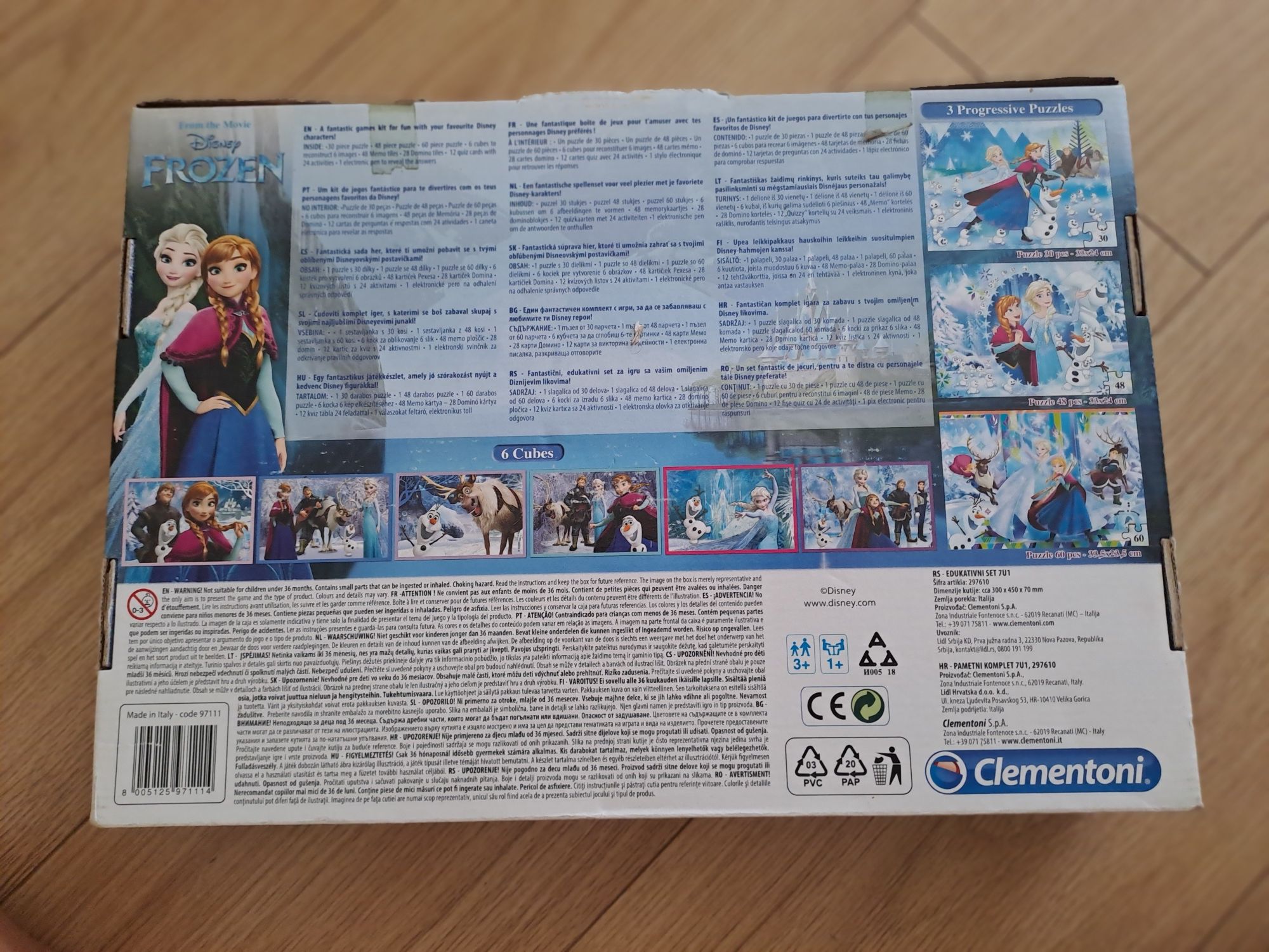Frozen Smart kit 7 em 1 de Clementoni