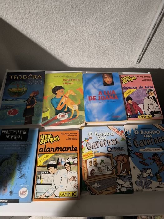 Varios livras como novos