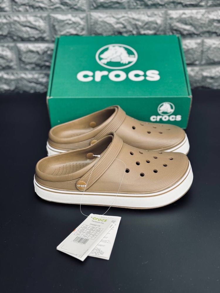 Шлепанцы мужские Crocs Сабо кроксы пляжные Новинка!