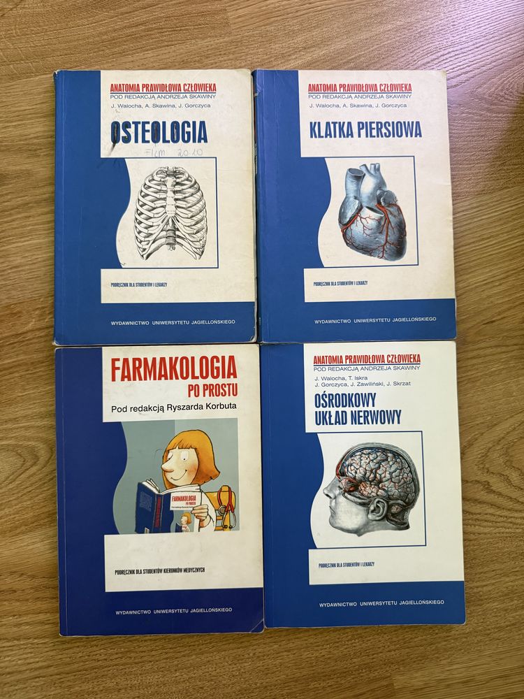 „Anatomia” Skawina i „Farmakologia po prostu” Korbut