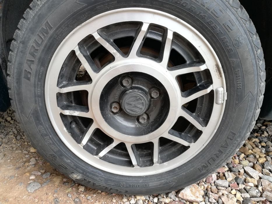 Felgi Snowflake 14 cali 4x100 Golf mk1 Scirocco Jetta ll GTI GT 16V