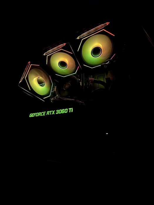 RYZEN 7 5700 RTX 3060 TI ARGB 512GB NvME komputer gier cs lol fortnite