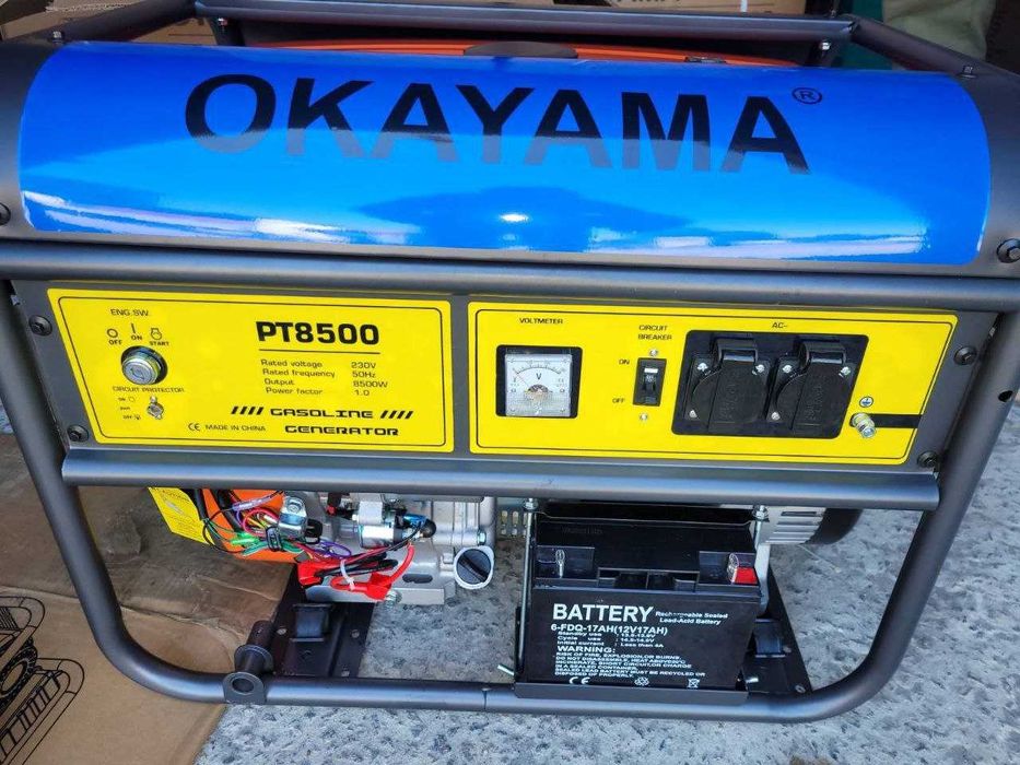 Бензиновий генератор 7 кВт 7.5 кВт