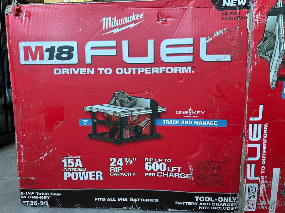 MILWAUKEE M 18 pila stolowa, pilarka tarczowa model 2736-20