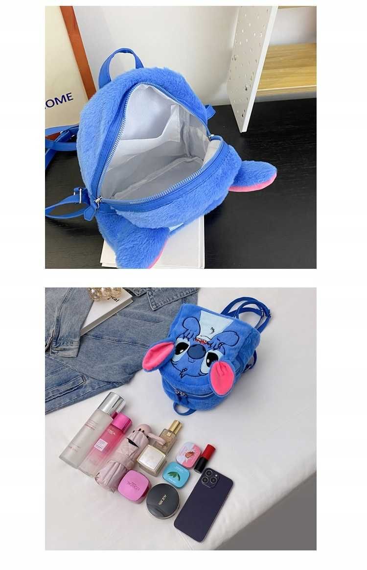 Plecak Szkolny DLA DZIECKA DISNEY STICH Do Przedszkola Na Wycieczkę
