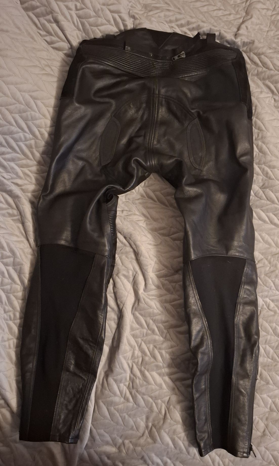 Spodnie męskie XL 54 Streetfigher skórzane