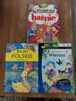 Bajki książki dla dzieci puzzle 14 książek bajeczek  angielski