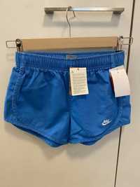 Spodenki shorty sportowe Nike niebieskie XS 34 nowe