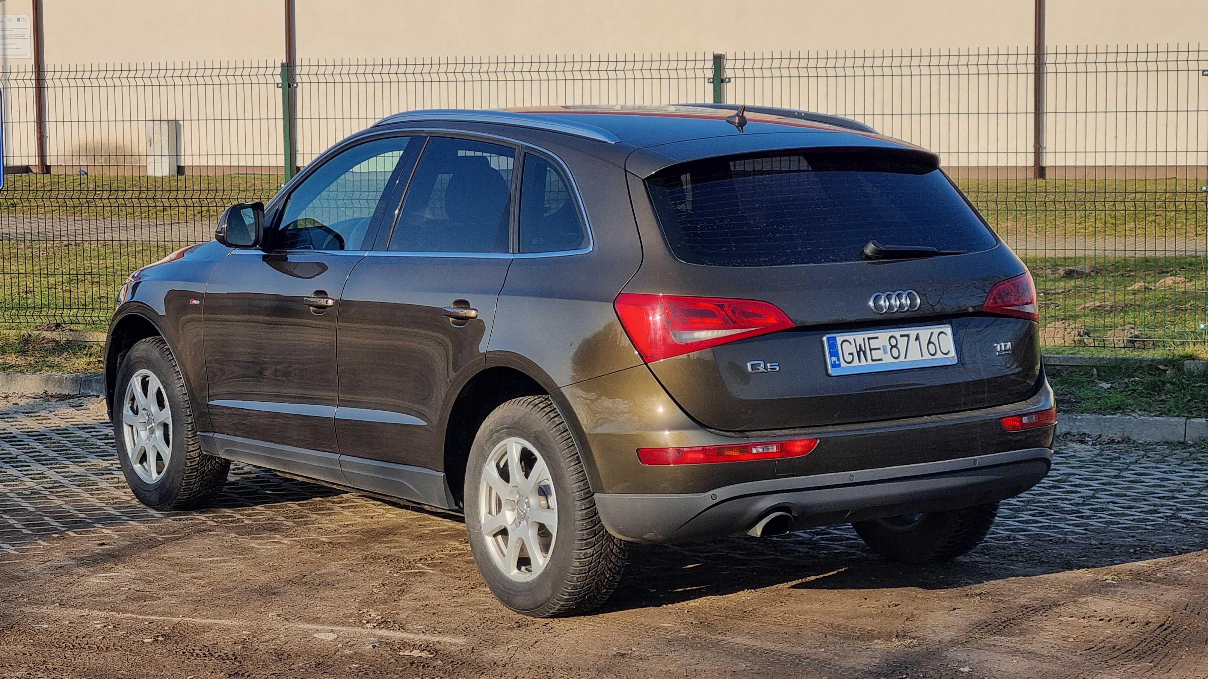 Audi Q5 2.0 TDI 177km Quattro S-line Webasto LIFT PRYWATNY 2xAlu