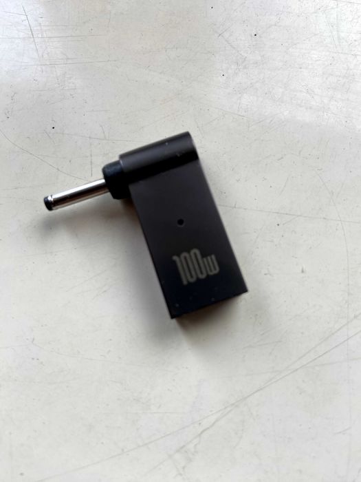 Адаптер PD 100W USB Type-C Female to DC Male Jack 3.0x1.1 mm