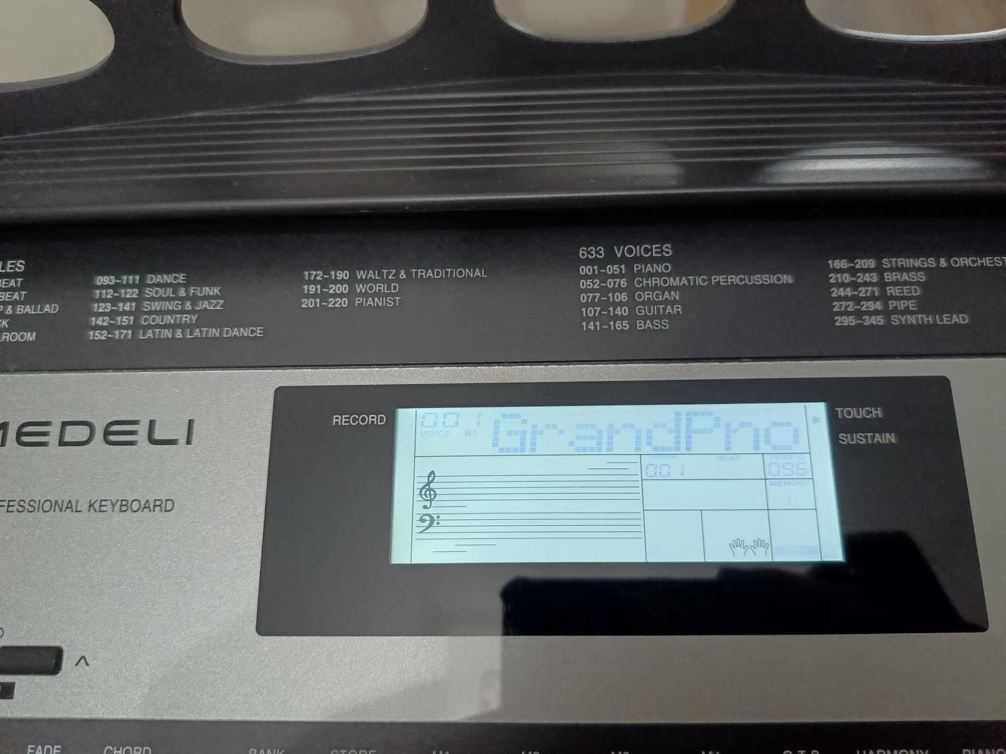 Electronic Keyboard Medeli M 331