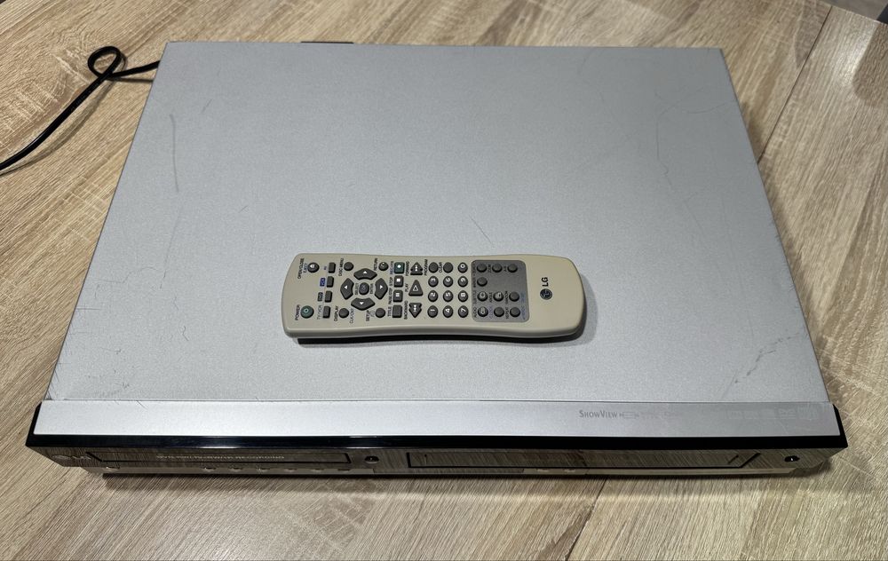 LG RC185 #Nagrywarka DVD VHS #6HD #Hi-Fi Stereo #DV-in #DivX #Pilot