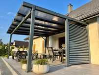 Pergola Aluminiowa/Zadaszenie tarasu/Ogród Zimowy - Na wymiar