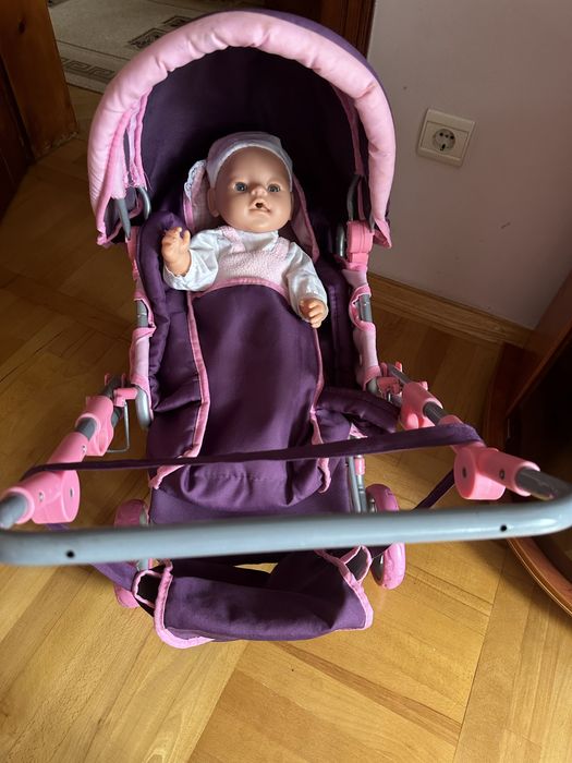 Дитяча каляска з бебі бьорном