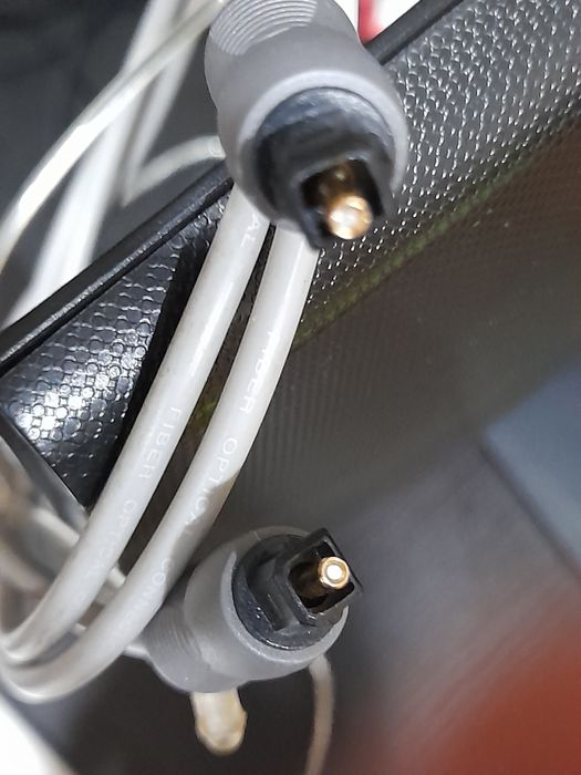 Cabo optical áudio como novo