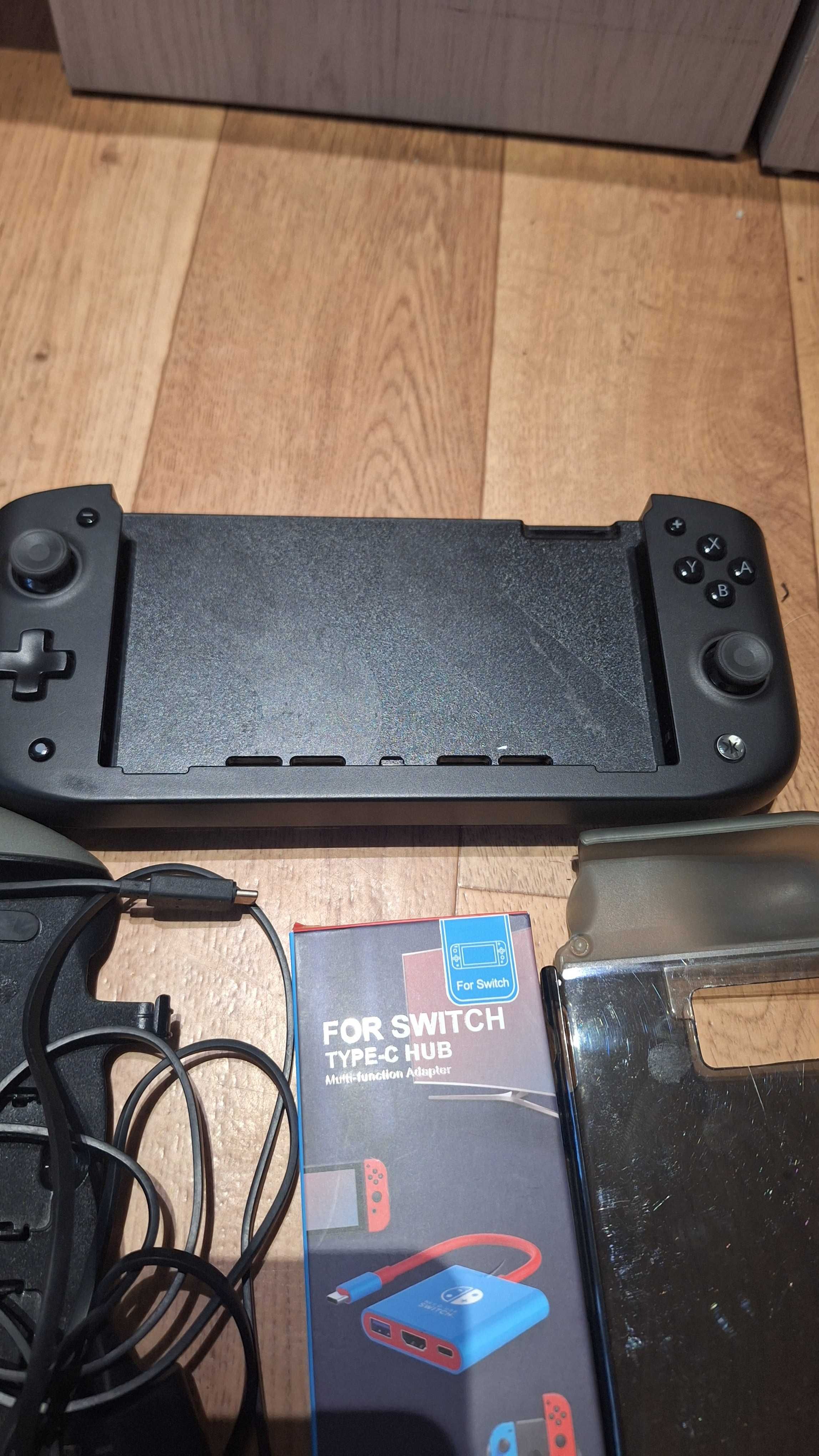 Stacja dokująca konwerter USB-HDMI do Nintendo Switch + akcesoria