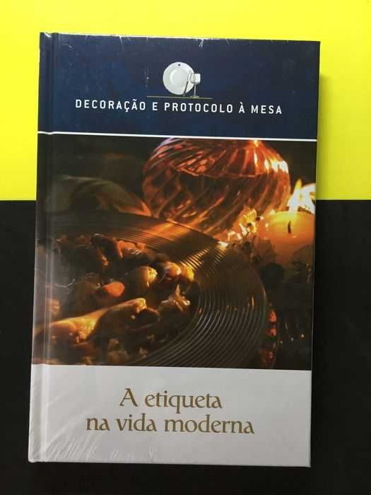 Decoração e Protocolo à Mesa (4 Livros Novos)