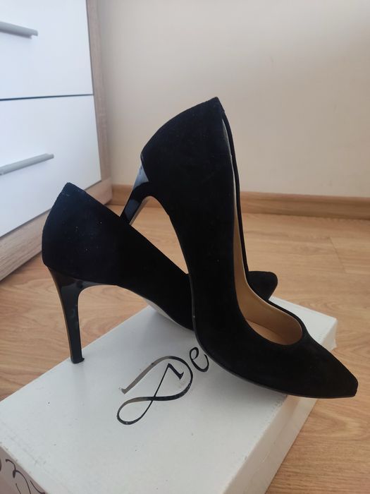 Туфлі.Замша Класика