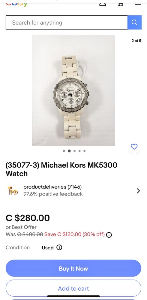 Оригинал Женские часы Michael Kors MK5300 годинник жіночій