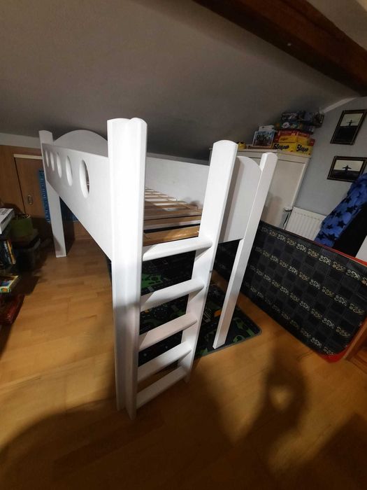 Łóżko z możliwością złożenia piętrowego, rozkładane-  170 cm długości