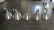 Candeeiro teto estilo industrial