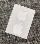 NOWE 2 naklejki Apple Iphone Mac Book Ipad