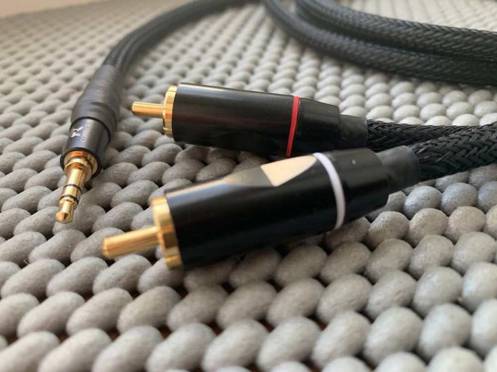 Кабель межблочный 2RCA/2RCA,3,5/2RCA(инсертный)