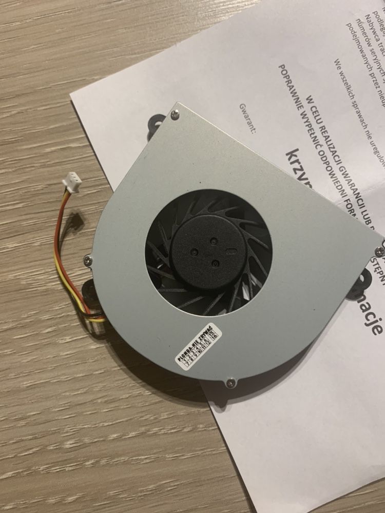 Wentylator IBM Lenovo Ideapad Y550