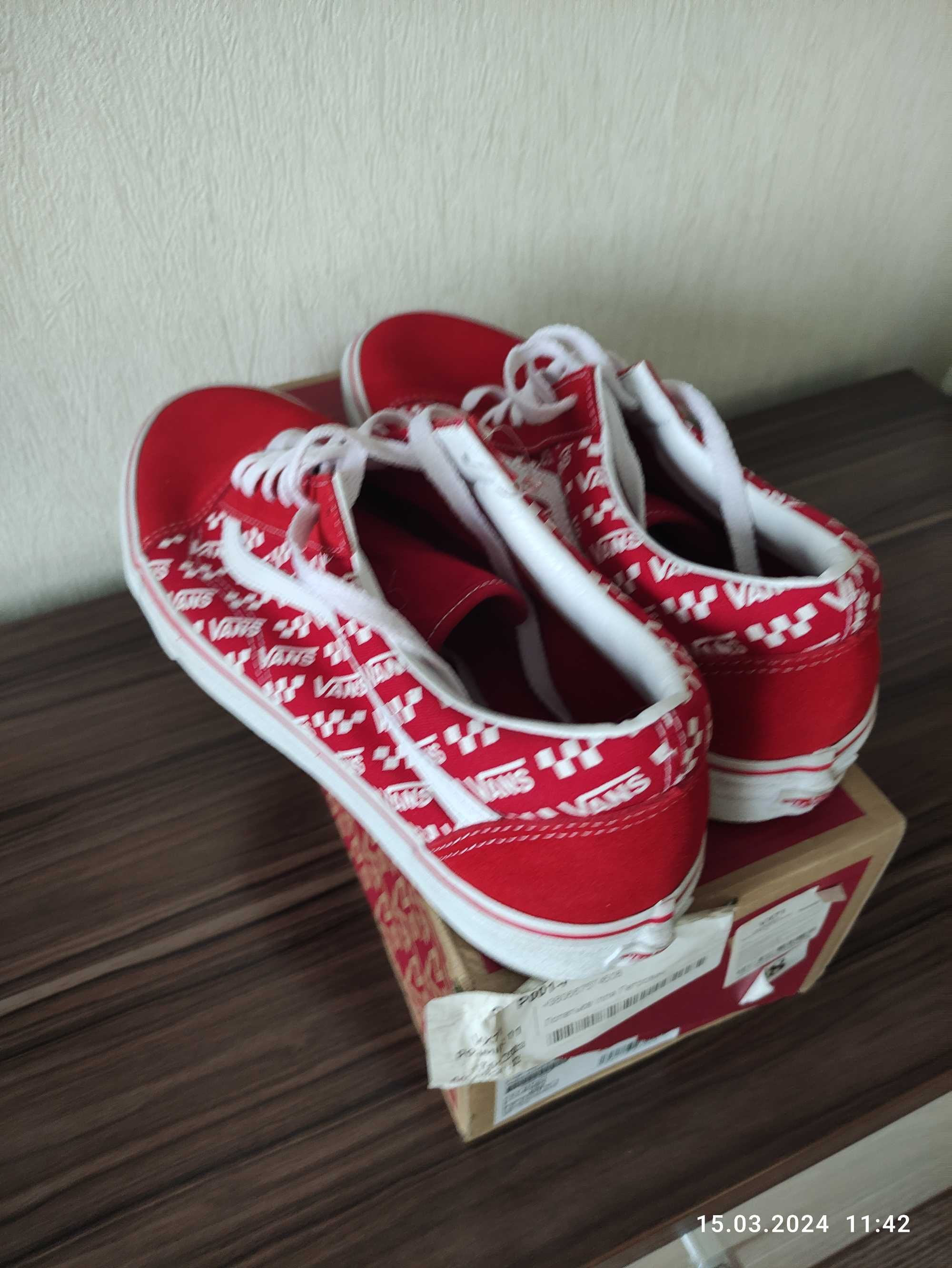 VANS Old School, Кеды Ванс Олд Скул, новые, размер 44,5 , 29 см