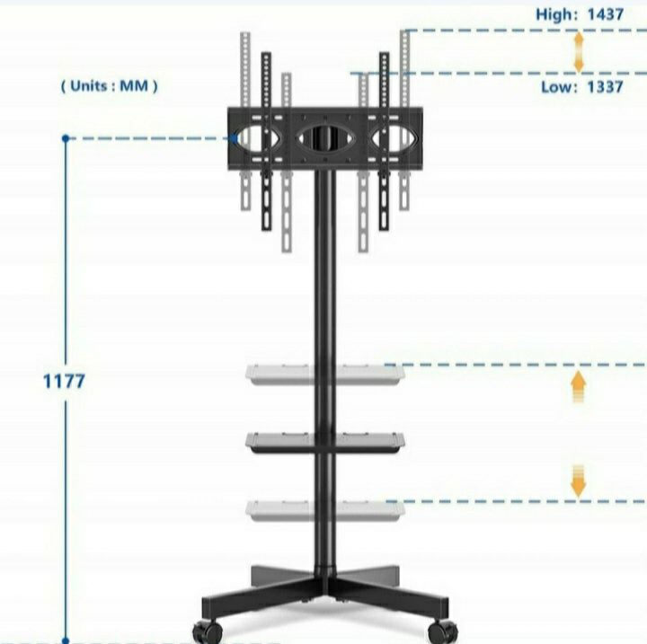 Uchwyt mobilny stojak do telewizora 27-60" Rfiver