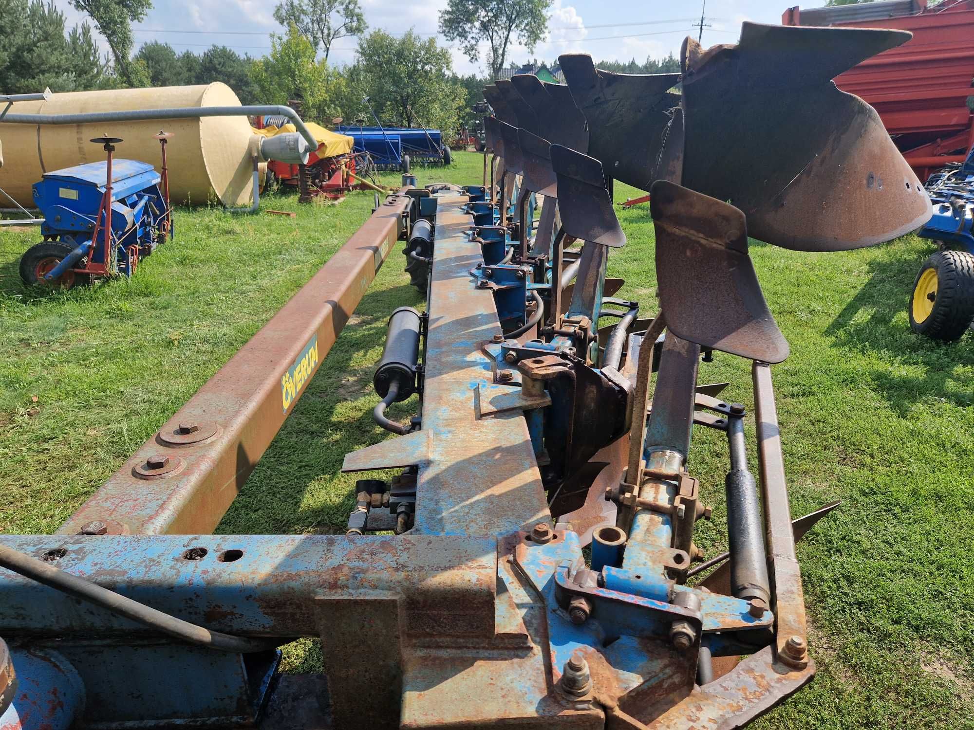 pług overum 6 skibowy obrotowy
