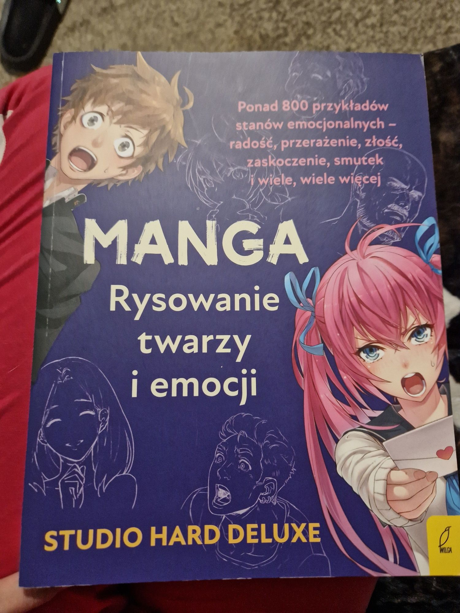 MANGA rysowanie twarzy i emocji