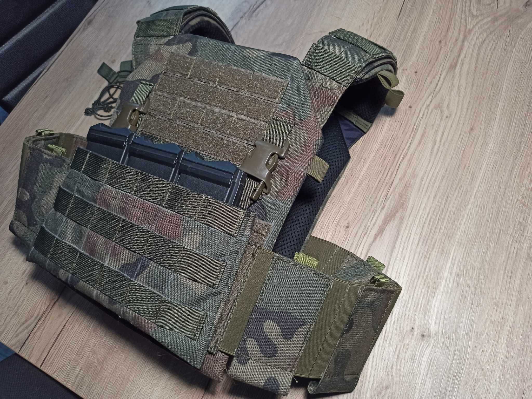 Kamizelka Taktyczna Plate Carrier Wz93 Sapi M Elastyczne Boki