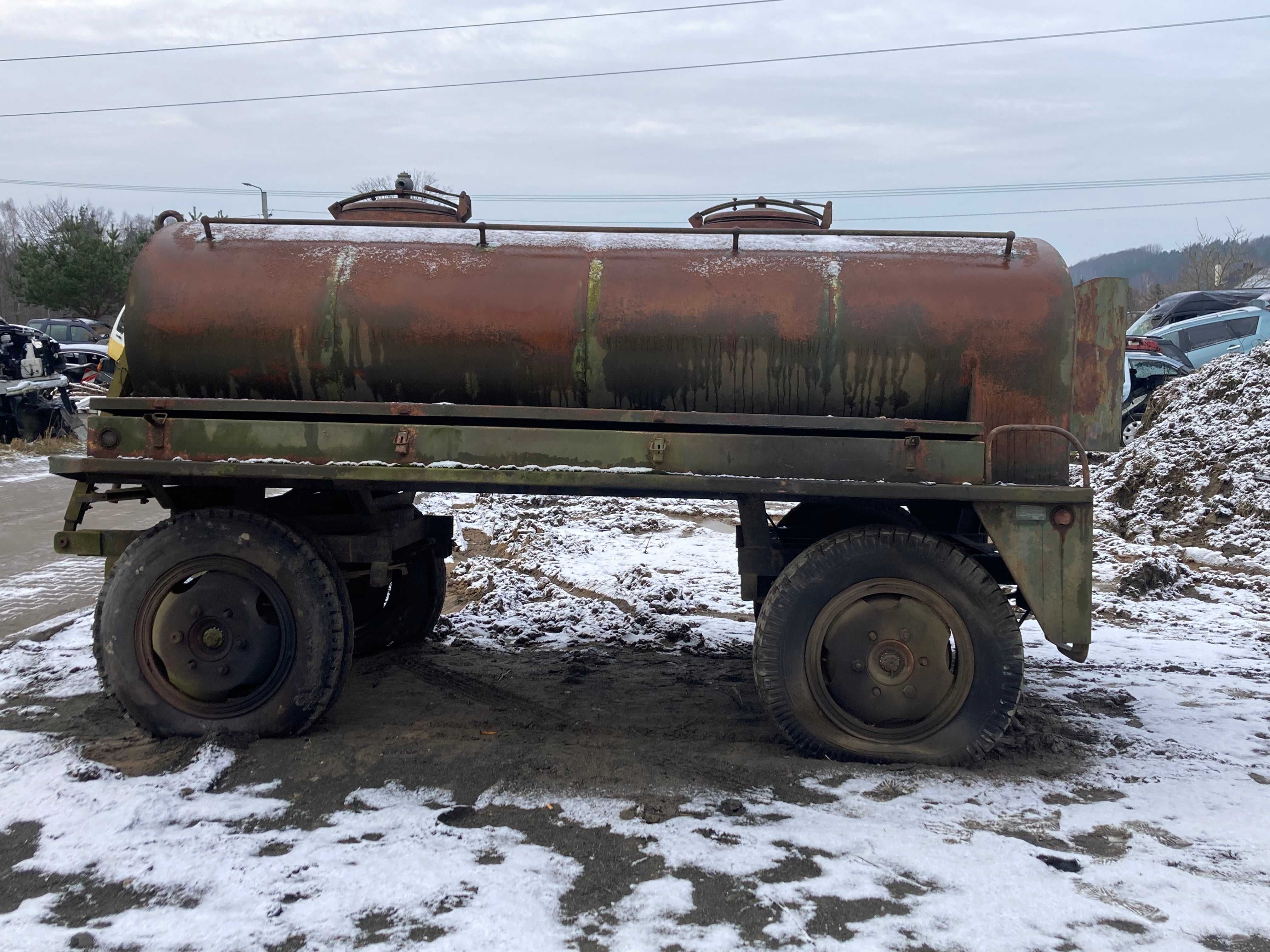 cysterna beczka aluminiowa po paliwie 3000 L