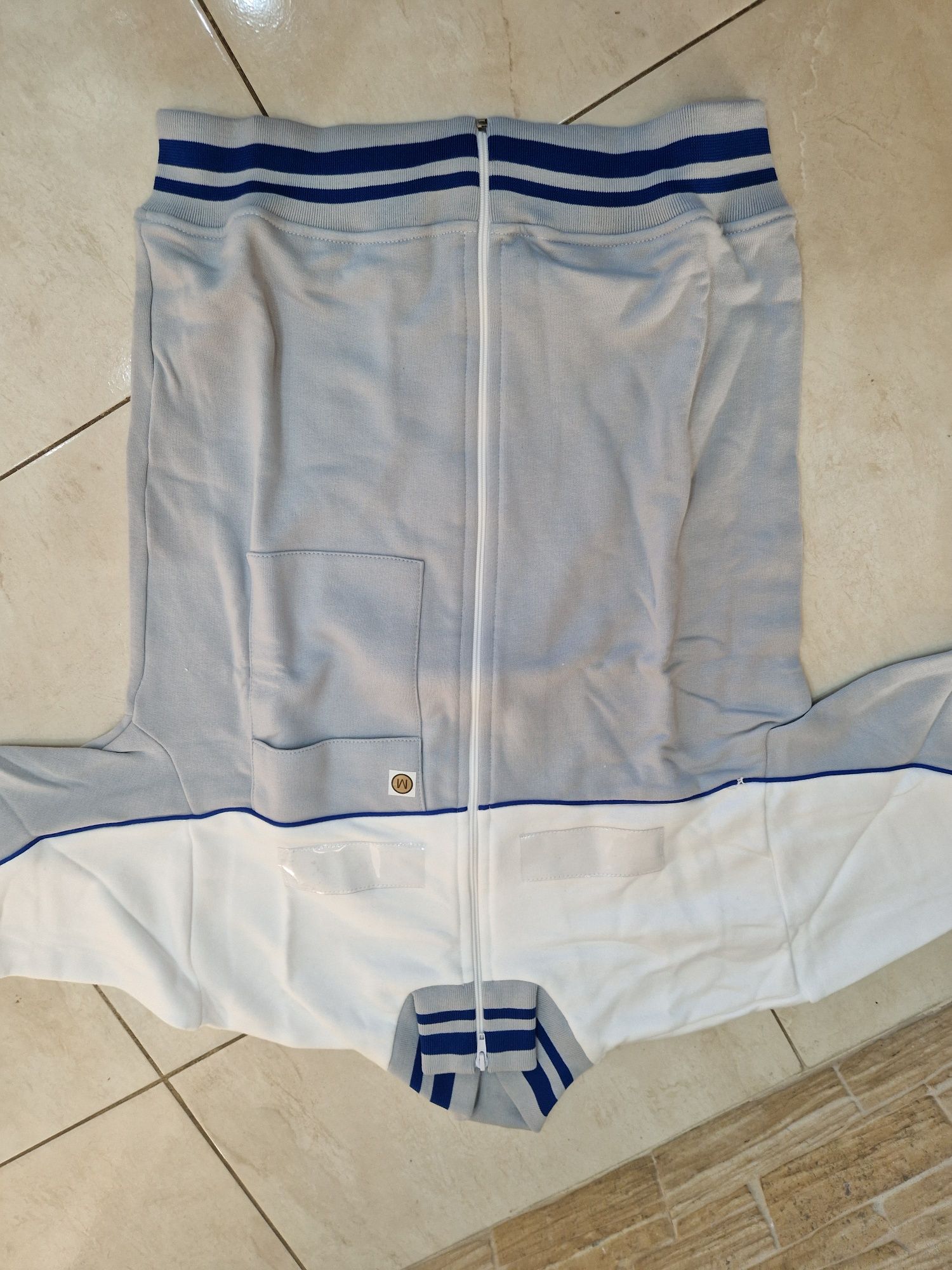 Bluza robocza szara.