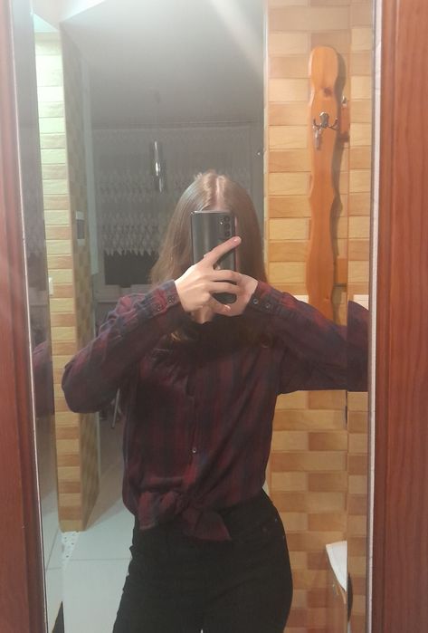 Koszula damska w kratkę