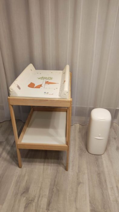 Przewijak IKEA SINGLAR wraz z matą oraz gratis Angelcare