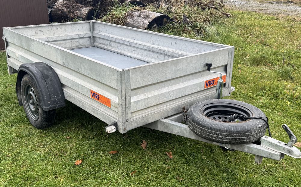 Przyczepka Samochodowa 240x120 DMC 750 kg kiper, solidna