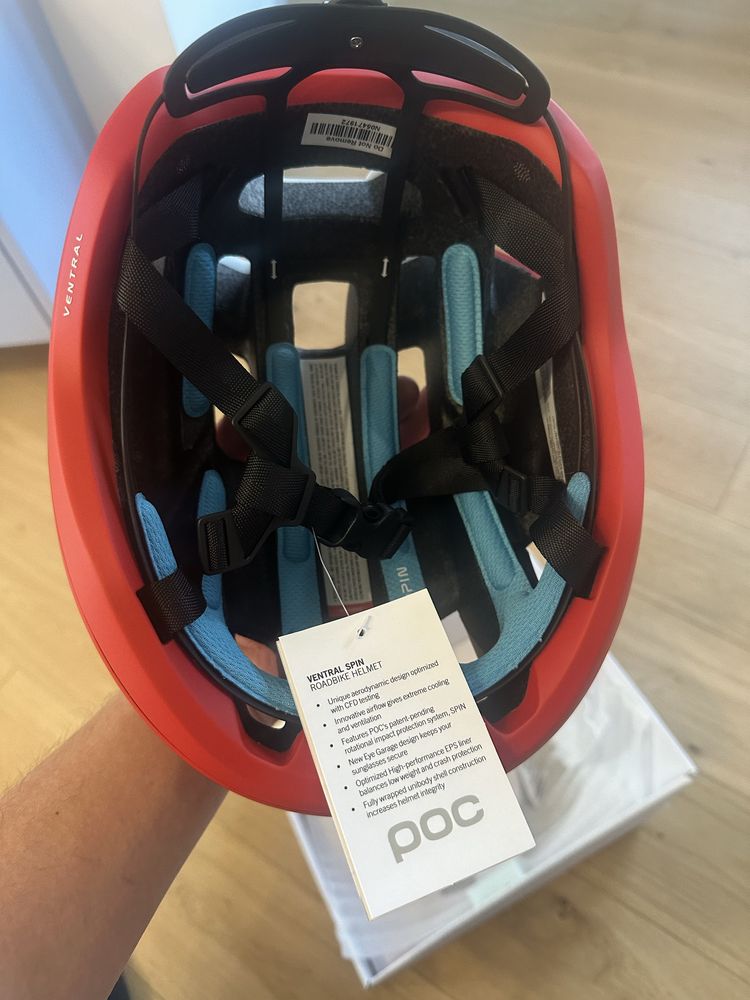 Nowy kask rowerowy POC Ventral Spin S 50-56