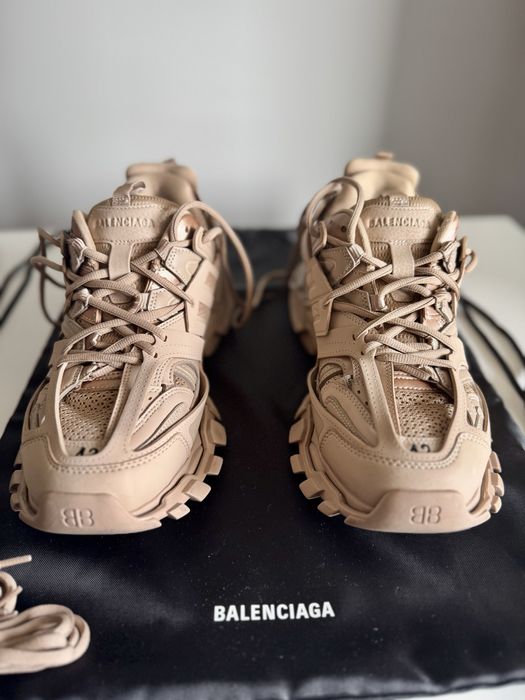 Beżowe sneakersy Balenciaga  - rozmiar  42