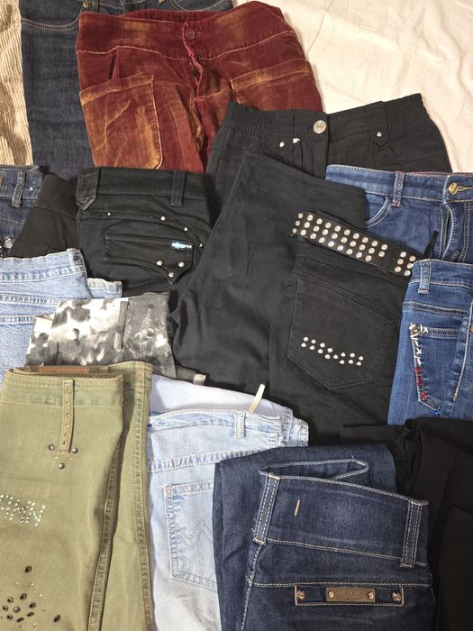Набор пакет 20шт (джинсы, брюки, бриджи) размер 25, 26, 27