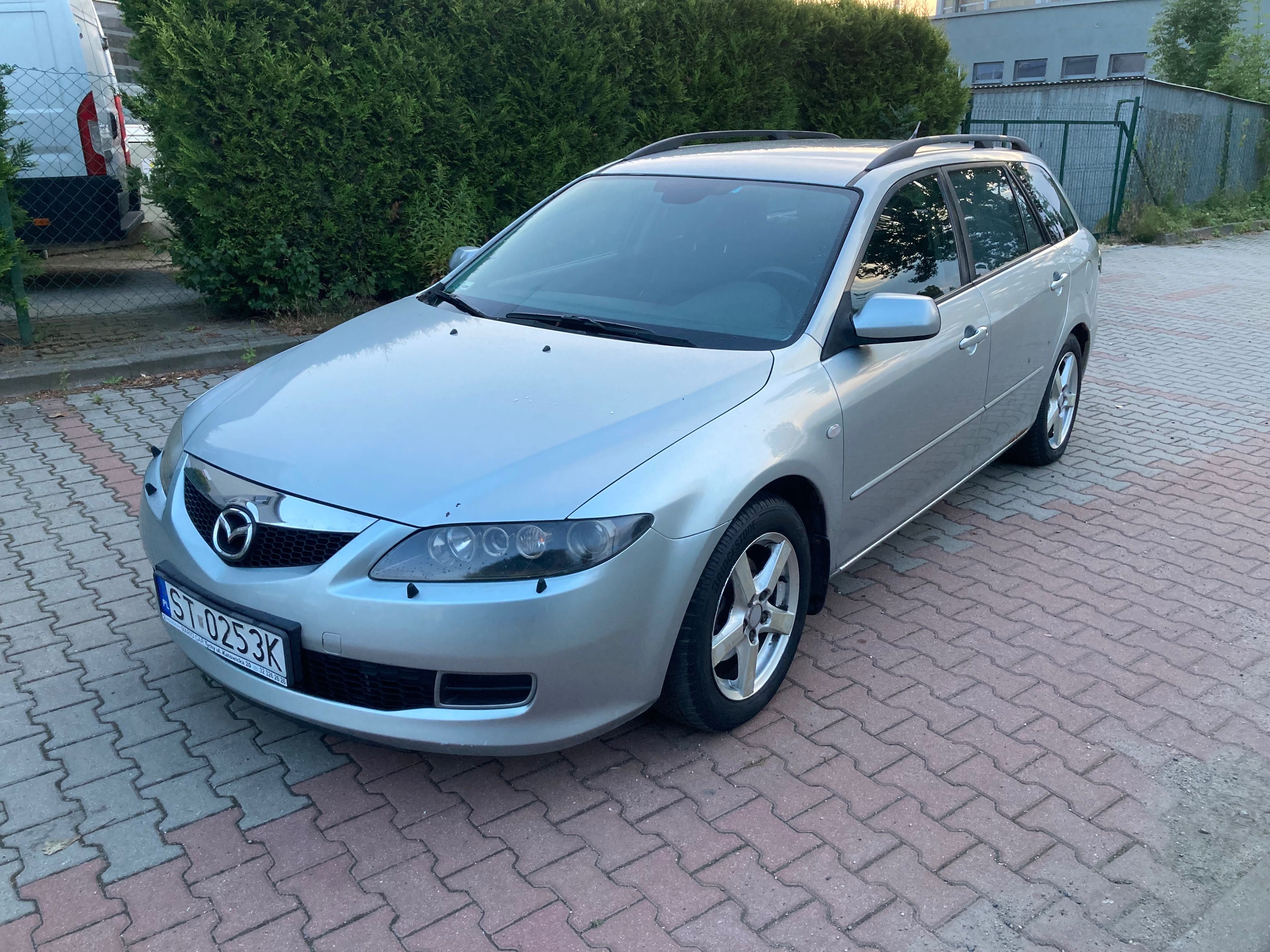 Mazda 6 kombi 2.0benzyna 147KM,bogata wersja: xenon, klima, 6 biegów.