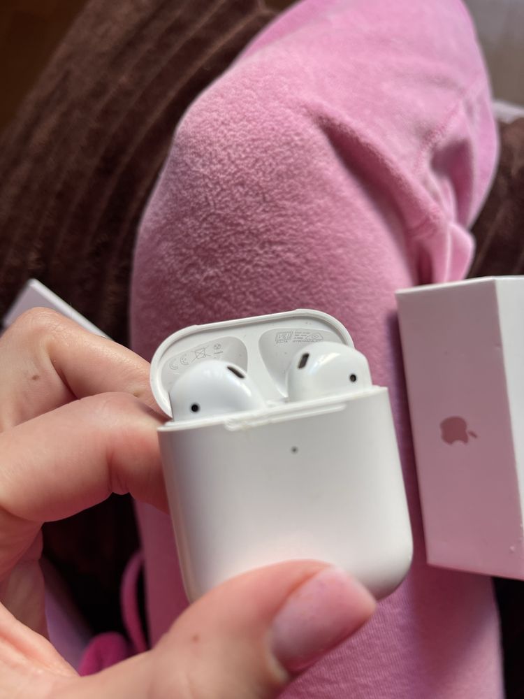 Наушники Air Pods Apple беспроводные блютузные на запчасти ремонт