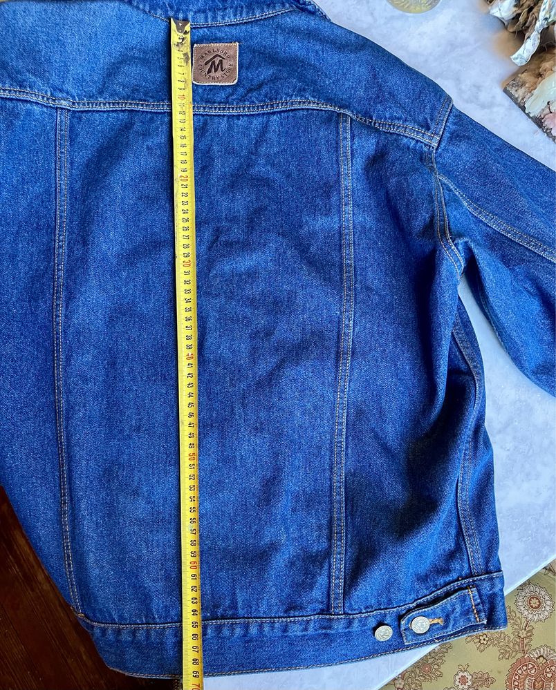 Класична  ретро  джинсова куртка Marlboro