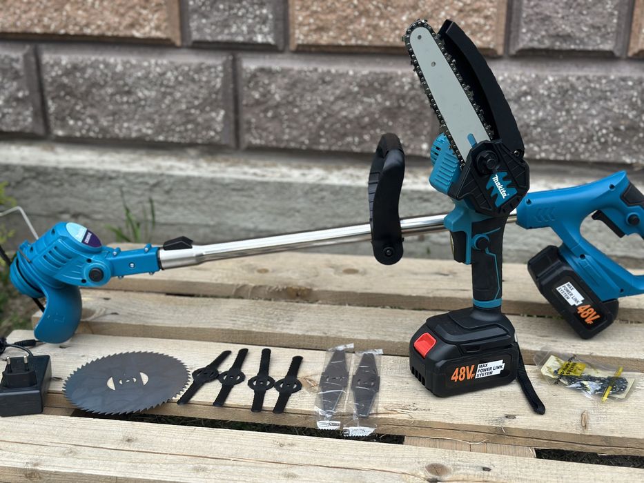 Акумуляторний набір Makita тример Ur100Dwae гілкоріз Makita Duc 155Nh